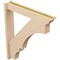 Ekena Millwork 5 1/2-in W x 32-in D x 36-in H Balboa Trad Rough Cedar Woodgrain TimberThane Outlooker, Primed Tan OUTUR055X32X36BOA04RCPR - alternate 3